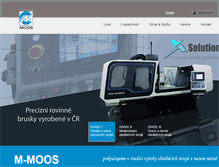 Tablet Screenshot of m-moos.cz